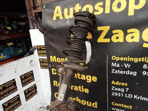Schokdemperpoot links-voor van een Volkswagen Touran, Auto-onderdelen, Ophanging en Onderstel, Volkswagen, Gebruikt, 3 maanden garantie