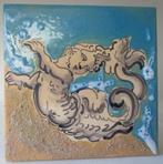 T05 -A.V.: nº1961-ANA VILELA - OCEANOS-Viúva Lamego ceramica, Antiek en Kunst, Verzenden