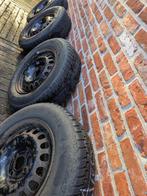 Velgen van 4 plaatstaal Opel Corsa 2014 winterbanden, Auto-onderdelen, Banden en Velgen, Ophalen, 14 inch, Gebruikt, Banden en Velgen