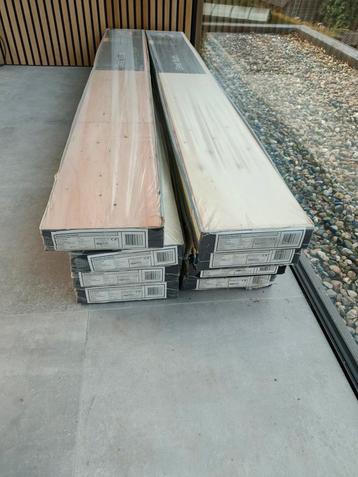 XXL parket 26cm breed 18m2 + plinten, Ophalen, Nieuw, Planken