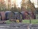 slijk in paddock/rubbermatten leggen, Weidegang