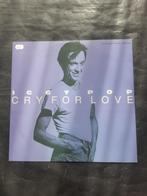IGGY POP "Cry For Love" maxi LP singel (1986) Topstaat!, Ophalen of Verzenden, Zo goed als nieuw, 12 inch, Poprock