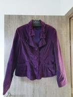 Veste velours violette Caroline Biss 44, Vêtements | Femmes, Vestes & Costumes, Taille 42/44 (L), Enlèvement ou Envoi, Manteau