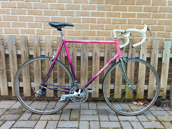 Vintage Racefiets' Diamond', Fietsen en Brommers, Fietsen | Racefietsen, Zo goed als nieuw, Ophalen