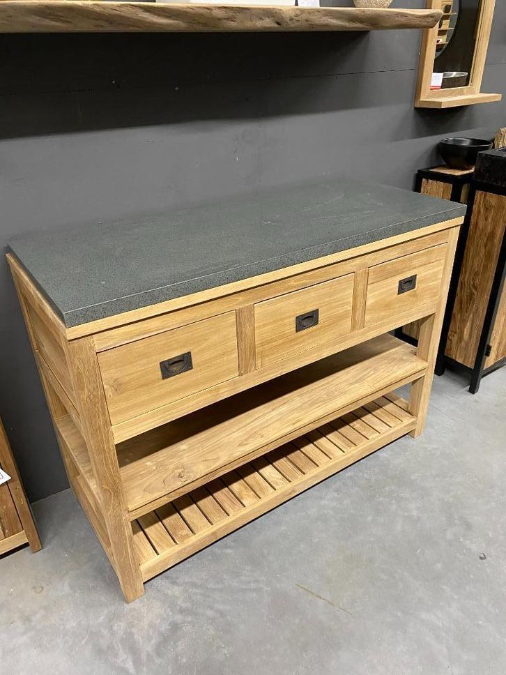 natuurstenen blad 120x50, Doe-het-zelf en Bouw, Platen en Panelen, Nieuw, Overige materialen, Ophalen