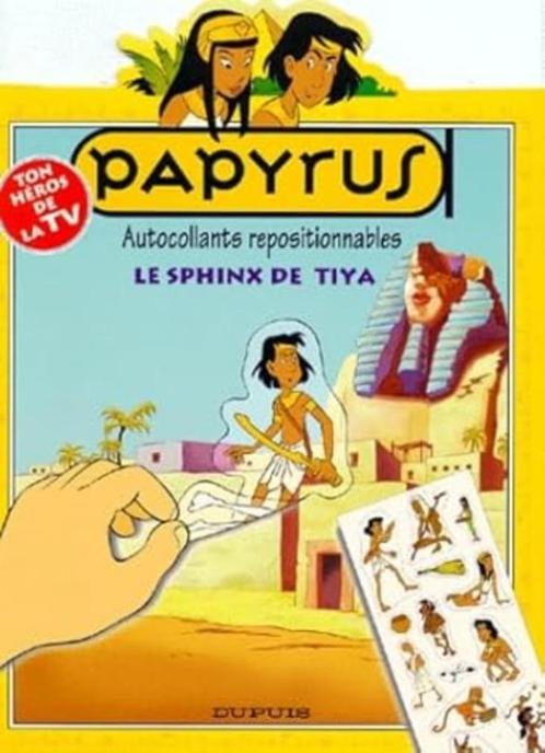 Papyrus : le sphinx d'or., Verzamelen, Stripfiguren, Nieuw, Plaatje, Poster of Sticker, Overige figuren, Ophalen of Verzenden