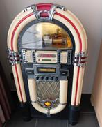 Jukebox groot 102h perfect werkend op cd en radio en licht, Verzamelen, Automaten | Jukeboxen, Ophalen