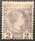 Monaco. 1885. Mi:2.Charles lll. MH., Postzegels en Munten, Ophalen of Verzenden, Monaco, 1885  Charles lll.  2C.