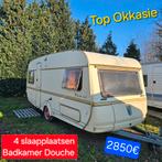 Caravane Tabbert, 4 couchettes, salle de bain, douche, chaud, Caravanes & Camping, Enlèvement