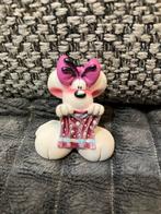 Diddl beeldje 3,5 cm diddlina met handdoek, Verzamelen, Ophalen of Verzenden, Diddl, Gebruikt