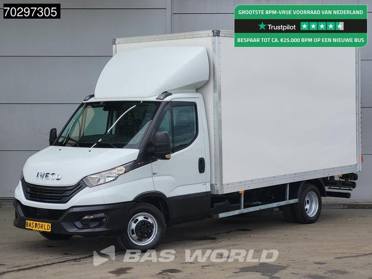 Iveco Daily 35C16 3.0L Laadklep Dubbellucht Bakwagen 160PK A, Auto's, Bestelwagens en Lichte vracht, Bedrijf, Te koop, Airconditioning
