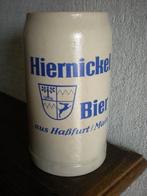 HIERNICKEL Bier  (1 litre) chope, Comme neuf, Chope(s), Enlèvement ou Envoi