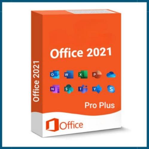 Office professional plus 2021 win/Mac  levenslange licentie, Computers en Software, Office-software, Nieuw, MacOS, Windows, Access