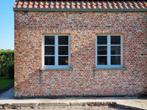 Houten ramen, 120 à 160 cm, Enlèvement, Fenêtre de façade ou Vitre, Utilisé