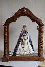 Kapelletje met wassen Mariabeeld, Antiek en Kunst, Antiek | Religieuze voorwerpen, Ophalen of Verzenden