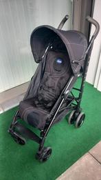 Chicco Liteway Buggy - Black Edition / Zwarte Editie, Kinderen en Baby's, Ophalen, Zo goed als nieuw, Overige merken, Verstelbare rugleuning