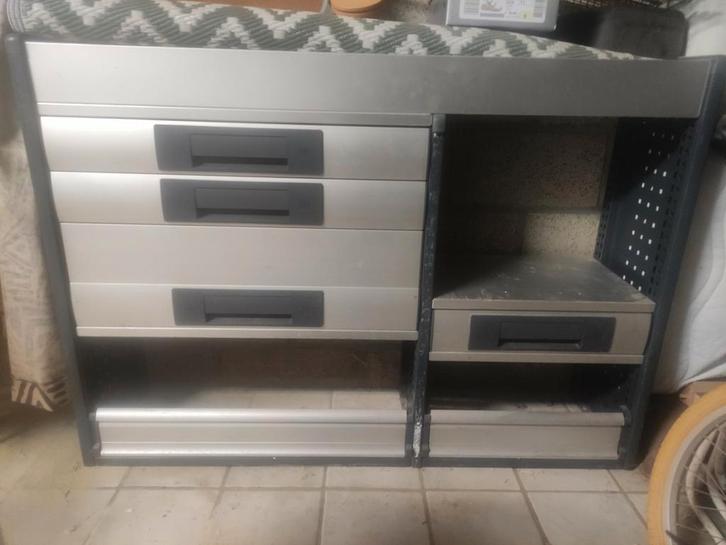 Bott vario aluminium bedrijfswagen inrichting, Auto diversen, Bagagerekken, Gebruikt, Ophalen