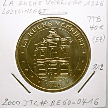 Médaille van Parijs; 2000 LA RUCHE VERRIERE LODELINSART 1926 beschikbaar voor biedingen