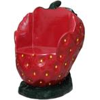 Chaise Strawberry pour adultes - chaise fraise en polyester