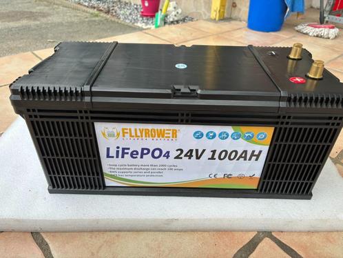 Batterie 24V Lifepo4 100Ah, TV, Hi-fi & Vidéo, Batteries, Neuf, Rechargeable, Enlèvement ou Envoi