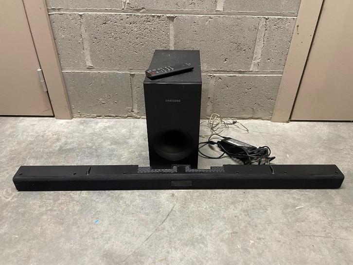 Samsung soundbars HW-J355, Audio, Tv en Foto, Soundbars, Zo goed als nieuw, Bluetooth, Met externe subwoofer, Ophalen