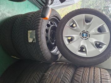 4 wielen bmw 1reeks 185/60 R16 86H met schijven  beschikbaar voor biedingen