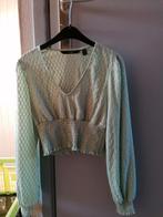 Lichtgroene blouse Vero Moda, Ophalen, Zo goed als nieuw, Maat 36 (S)