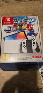 Nintendo Switch OLED WIT, Games en Spelcomputers, Spelcomputers | Nintendo Switch, Switch OLED, Met games, Ophalen of Verzenden