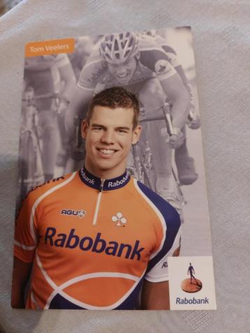 Wielerkaart : Tom Veelers / Rabobank beschikbaar voor biedingen
