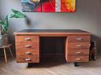 Vintage bureau in teakfineer, Huis en Inrichting, Bureaus, Ophalen, Bureau