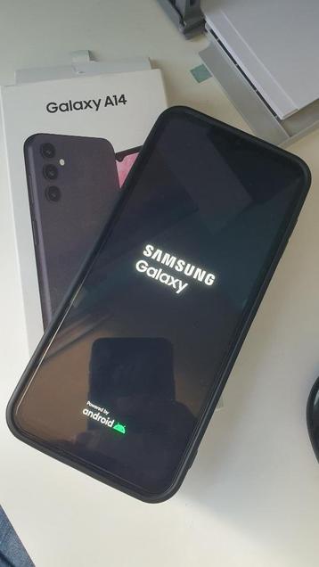 Samsung galaxy A14 in de doos, Ophalen, Zwart, Touchscreen, Nieuw