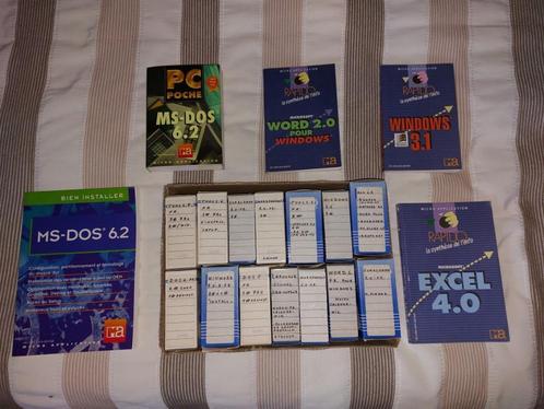 Lot de logiciels sur disquettes 3.5 et Livres, Computers en Software, Besturingssoftware, Gebruikt, Windows, Ophalen