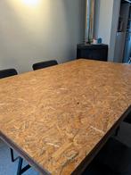 Eettafel met dubbele bodem, Huis en Inrichting, Ophalen, Gebruikt