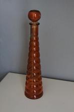 Glazen Sierfles (in de stijl van Empoli), Ophalen of Verzenden