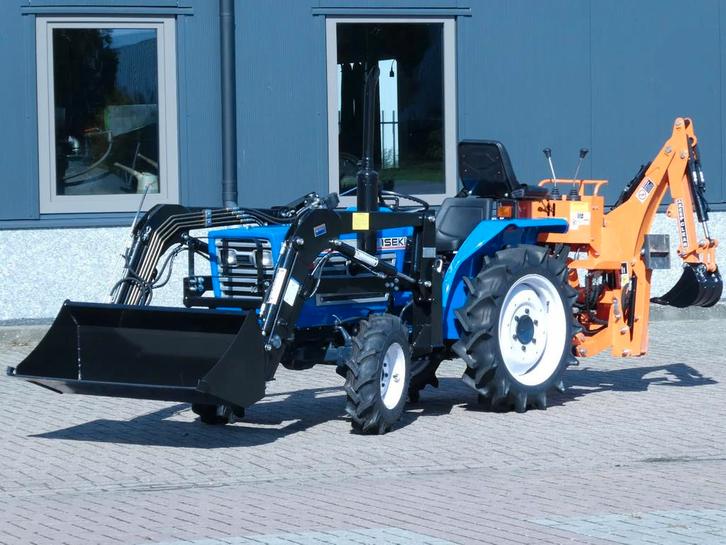 Iseki TU1700 4wd / 250 Draaiuren / Graaflaadcombinatie, Zakelijke goederen, Landbouw | Tractoren, Overige merken, Gebruikt