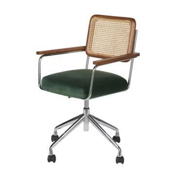 Bureaustoel Maison Du Monde Rosalie, Maison & Meubles, Chaises de bureau, Comme neuf, Chaise de bureau, Vert, Enlèvement