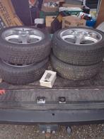 Winterbanden op aluminium velgen voor Fiat 500, Auto-onderdelen, Banden en Velgen, Ophalen, Winterbanden, Velg(en)