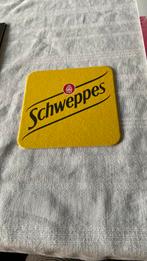Bierviltje Schweppes, Verzamelen, Ophalen of Verzenden, Nieuw, Viltje(s), Overige merken