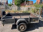 Remorque/Aanhangwagen tot 750kg - 2m x 1.25m - met bache, Ophalen, Gebruikt