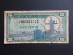 5 Cents ND (1969) US Army / Verenigde Staten p-M75, Postzegels en Munten, Bankbiljetten | Amerika, Los biljet, Verzenden, Noord-Amerika
