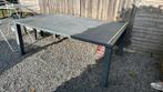 Buitentafel, Tuin en Terras, Tuintafels, Ophalen, Rechthoekig, Metaal