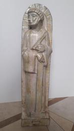 Grande sculpture saint Thomas en grès Guérin de Bouffioulx, Antiquités & Art, Enlèvement ou Envoi