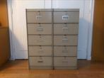 Sefamo vintage metalen bureaukastje, Maison & Meubles, 25 à 50 cm, 5 tiroirs ou plus, Vintage, Moins de 50 cm