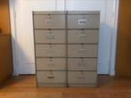 Sefamo vintage metalen bureaukastje, 5 laden of meer, 25 tot 50 cm, 100 tot 150 cm, Minder dan 50 cm