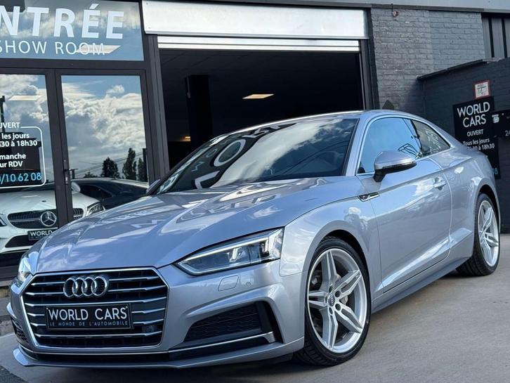 Audi A5 Coupé 2.0 TDi 3X S-LINE COCKPIT MASSAGE FULL OP, Auto's, Audi, Bedrijf, Te koop, A5, ABS, Achteruitrijcamera, Airbags