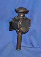 lampe de fiacre avec bougeoir interne modele 1, Antiquités & Art, Enlèvement ou Envoi