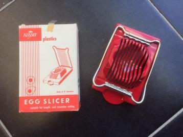 Vintage eiersnijder jaren '70 - rood
