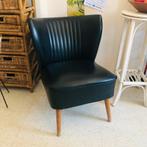 Vintage - Cocktail Zwarte Zetel, Ophalen of Verzenden