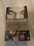 Boek “gerechtigheid” De milleniumtrilogie deel 3, Boeken, Overige Boeken, Ophalen of Verzenden, Gelezen, Stieg larsson