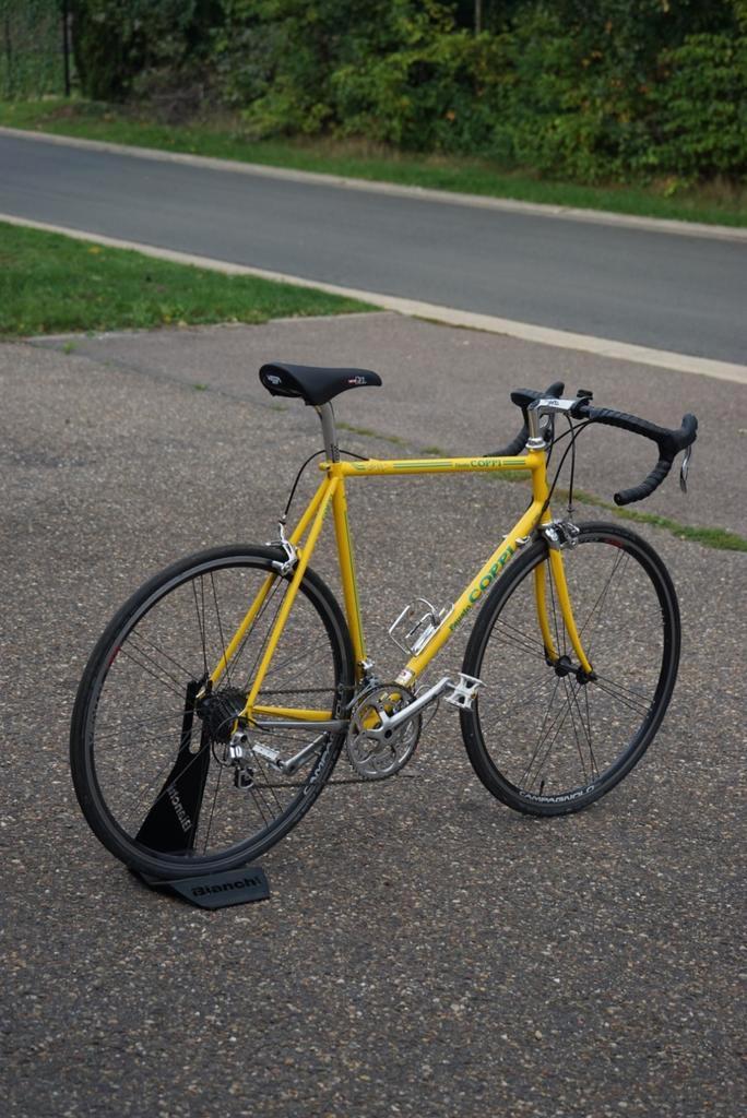 Retro koersfiets Fausto Coppi, Fietsen en Brommers, Fietsen | Racefietsen, Zo goed als nieuw, 28 inch, Staal, Ophalen of Verzenden